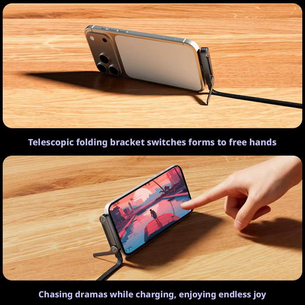 240W Fast Charging Cable with Adjustable Stand